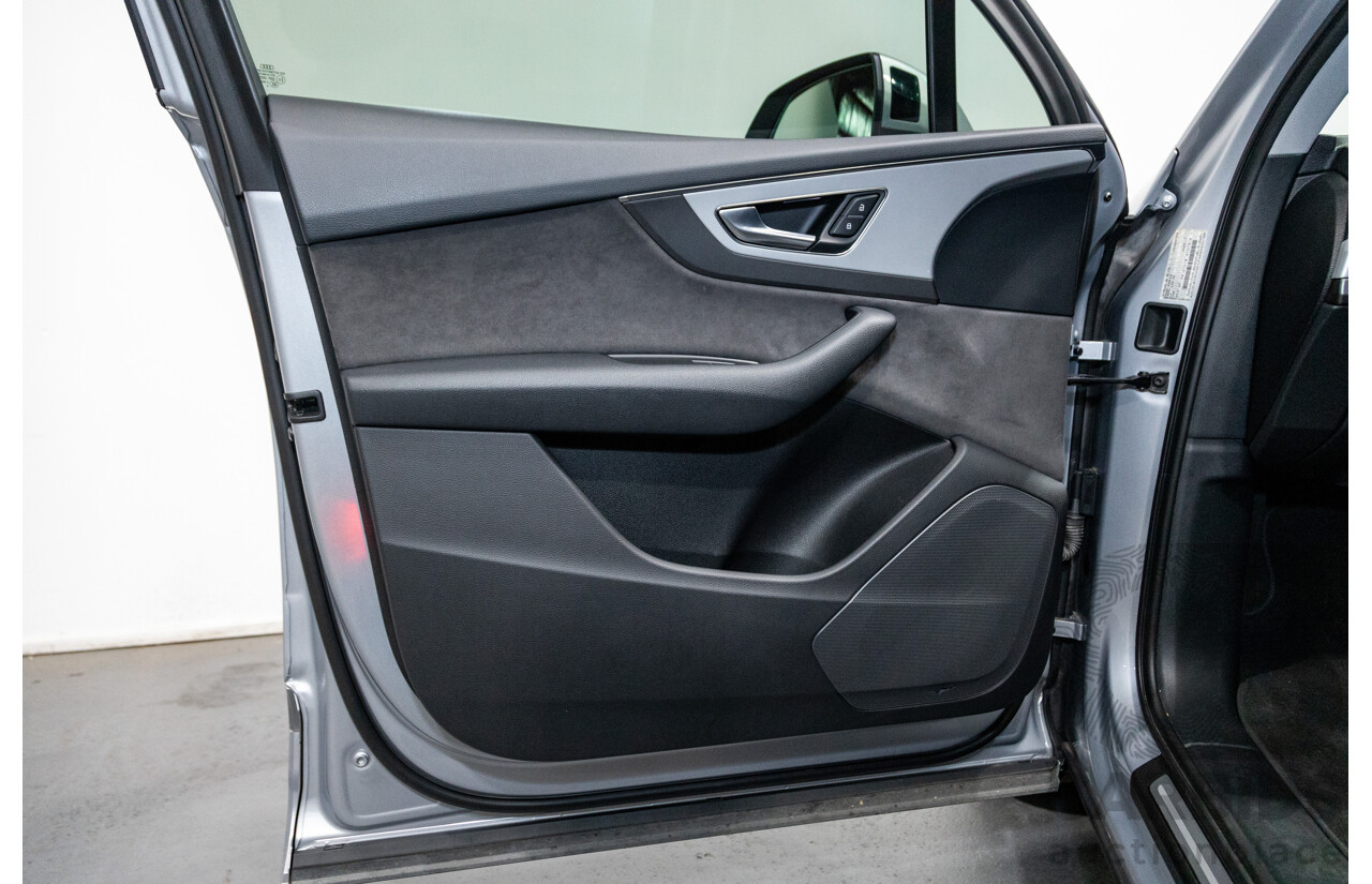 3/2017 Audi Q7 3.0 TDI Quattro (AWD) 4M 4d Wagon Florett Silver Metallic Turbo Diesel V6 3.0L - 7 Seater