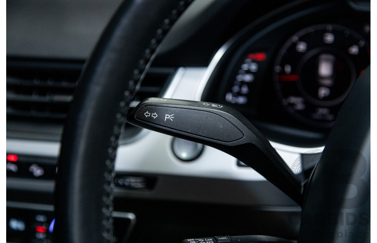 3/2017 Audi Q7 3.0 TDI Quattro (AWD) 4M 4d Wagon Florett Silver Metallic Turbo Diesel V6 3.0L - 7 Seater