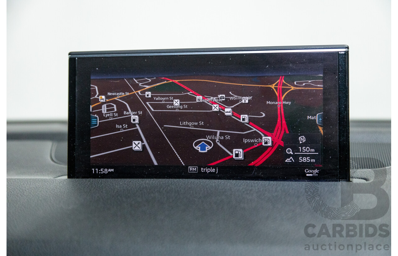 3/2017 Audi Q7 3.0 TDI Quattro (AWD) 4M 4d Wagon Florett Silver Metallic Turbo Diesel V6 3.0L - 7 Seater