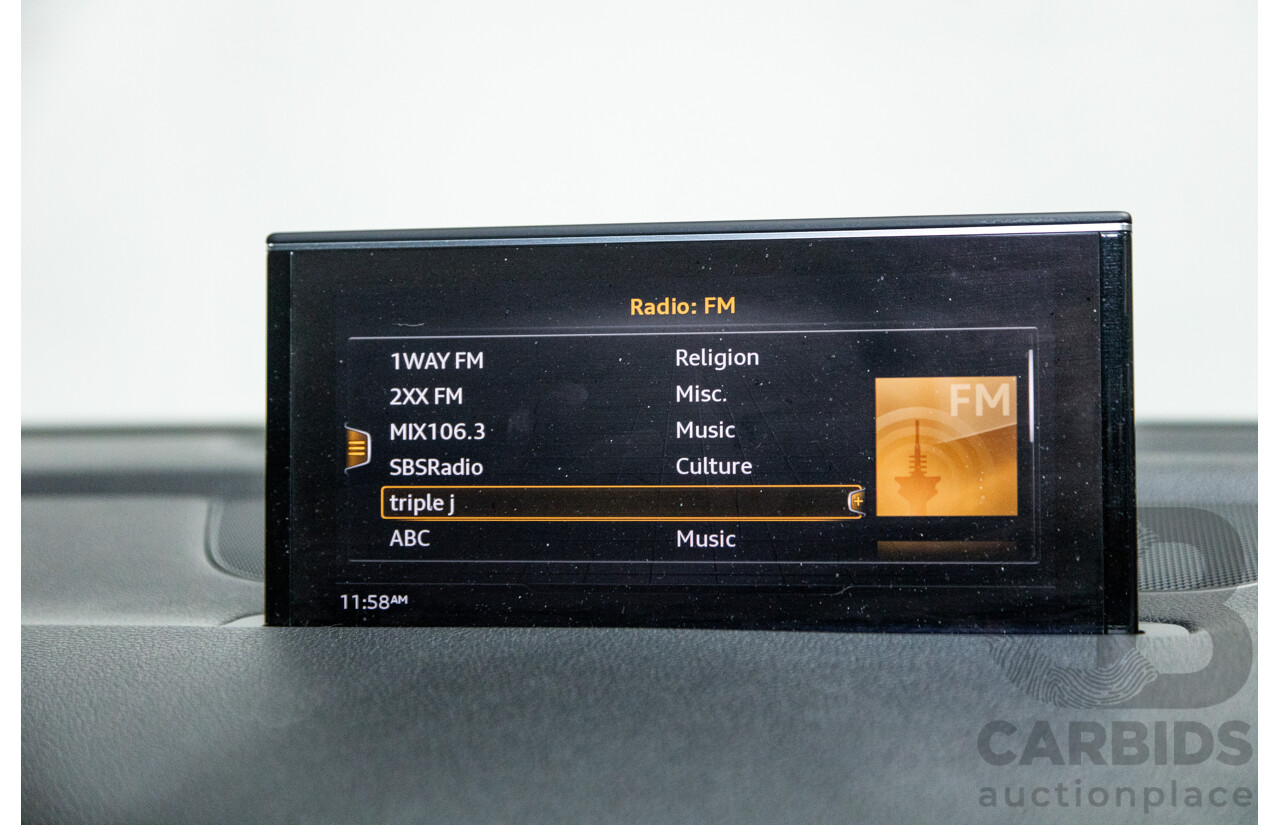 3/2017 Audi Q7 3.0 TDI Quattro (AWD) 4M 4d Wagon Florett Silver Metallic Turbo Diesel V6 3.0L - 7 Seater