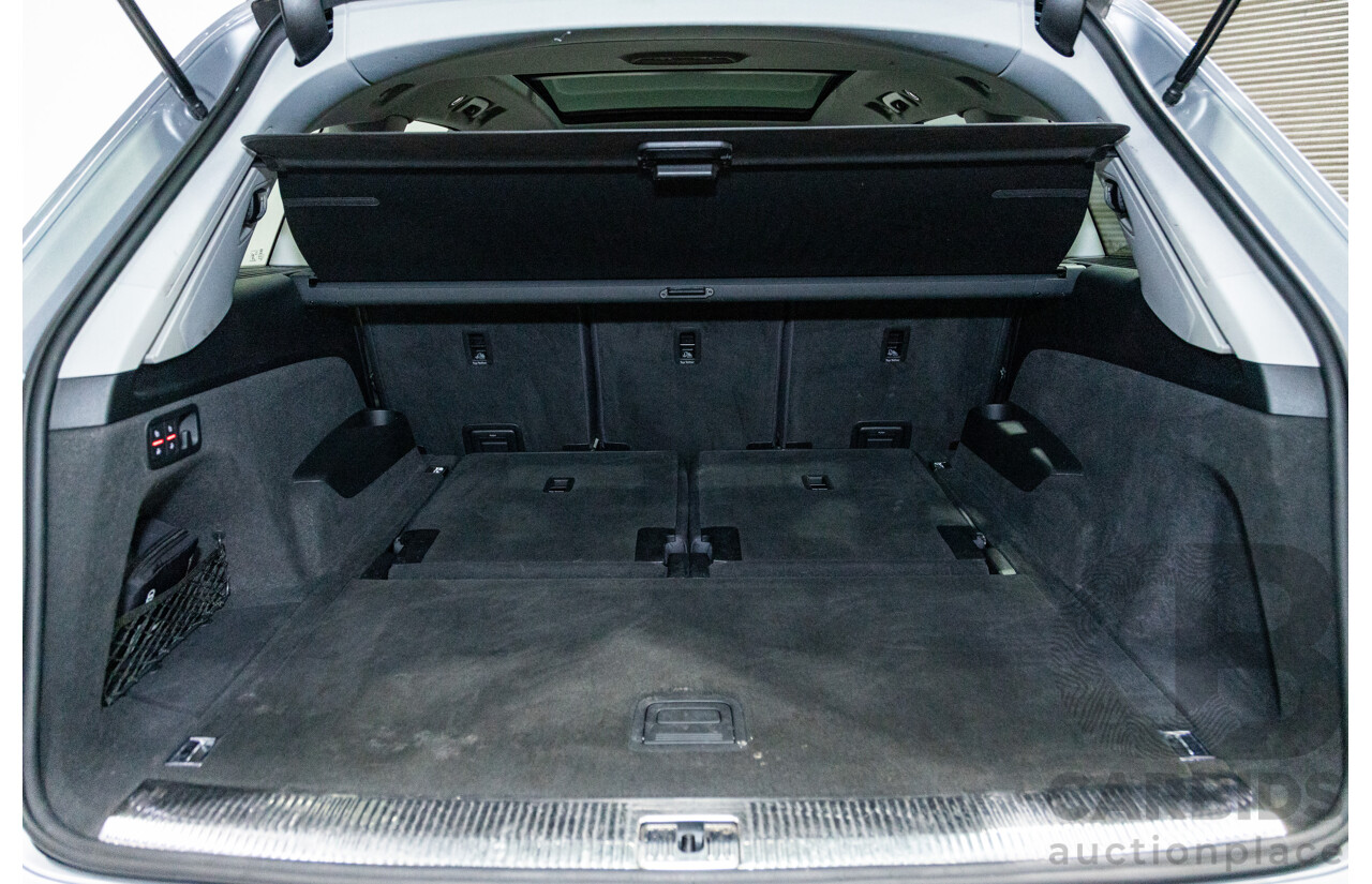 3/2017 Audi Q7 3.0 TDI Quattro (AWD) 4M 4d Wagon Florett Silver Metallic Turbo Diesel V6 3.0L - 7 Seater