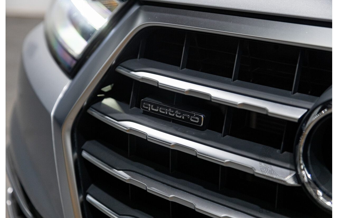 3/2017 Audi Q7 3.0 TDI Quattro (AWD) 4M 4d Wagon Florett Silver Metallic Turbo Diesel V6 3.0L - 7 Seater