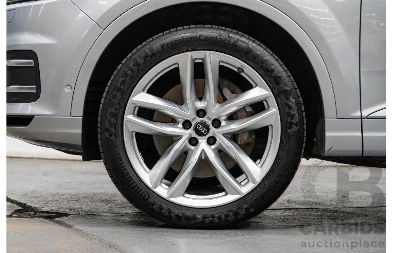 3/2017 Audi Q7 3.0 TDI Quattro (AWD) 4M 4d Wagon Florett Silver Metallic Turbo Diesel V6 3.0L - 7 Seater