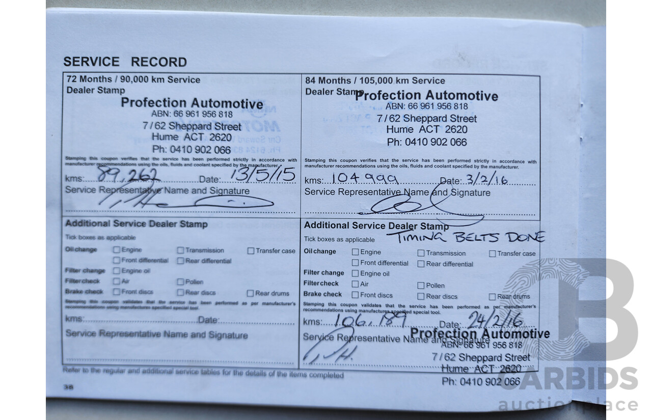 03/2011 Mitsubishi Triton GLX-R (4x4) MN MY11 Double Cab Utility White 2.5L