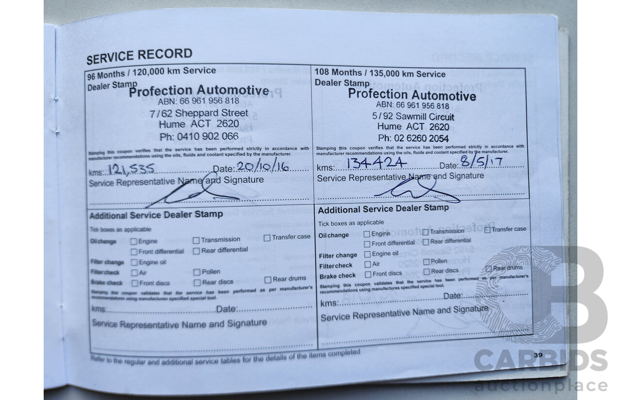 03/2011 Mitsubishi Triton GLX-R (4x4) MN MY11 Double Cab Utility White 2.5L