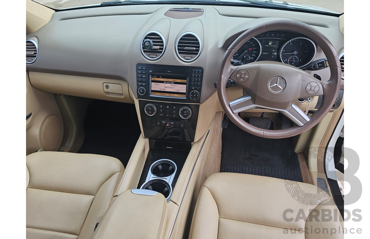 6/2010 Mercedes-Benz ML 300 CDI (4x4) W164 09 UPGRADE 4d Wagon White 3.0L