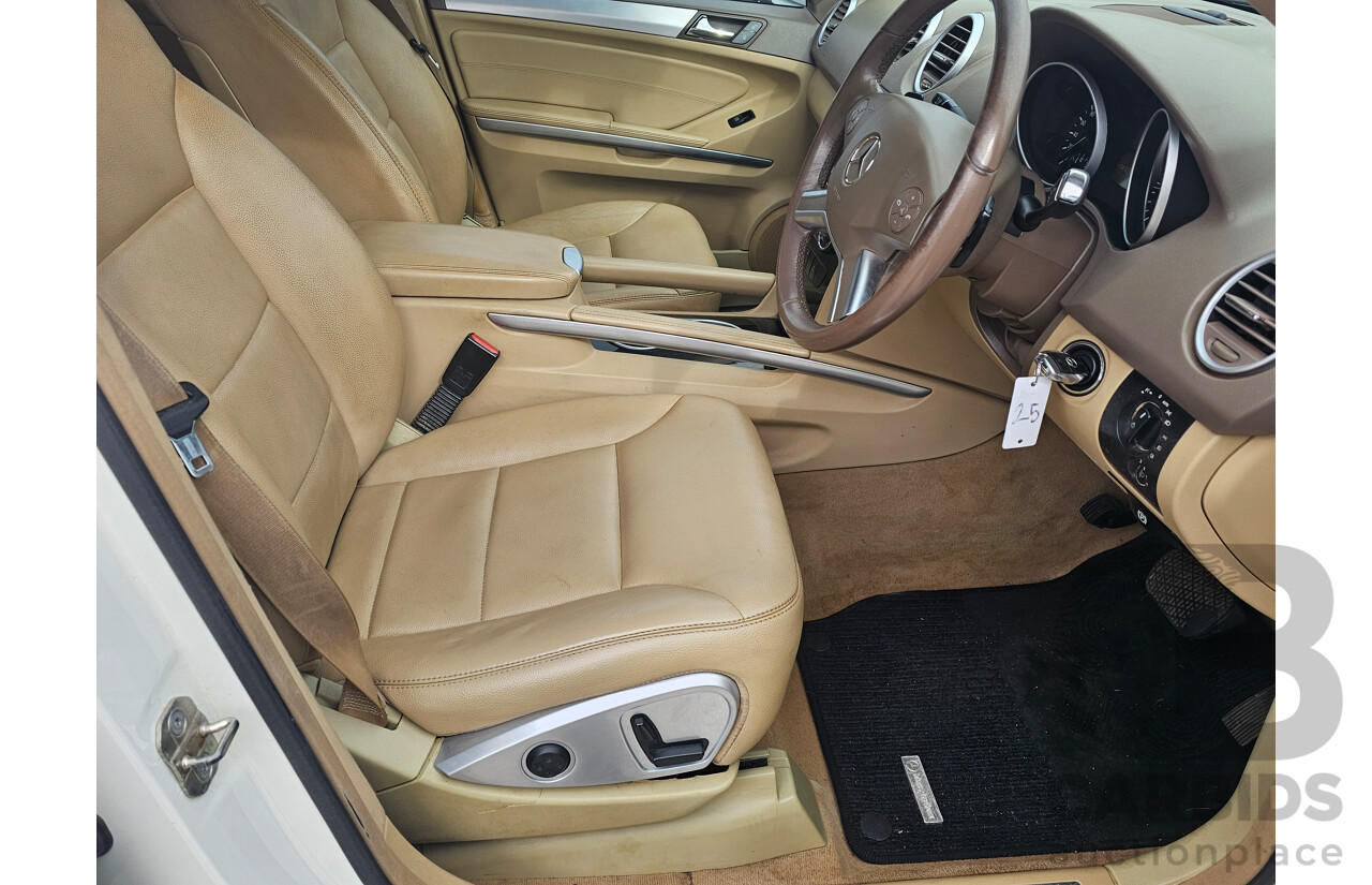 6/2010 Mercedes-Benz ML 300 CDI (4x4) W164 09 UPGRADE 4d Wagon White 3.0L