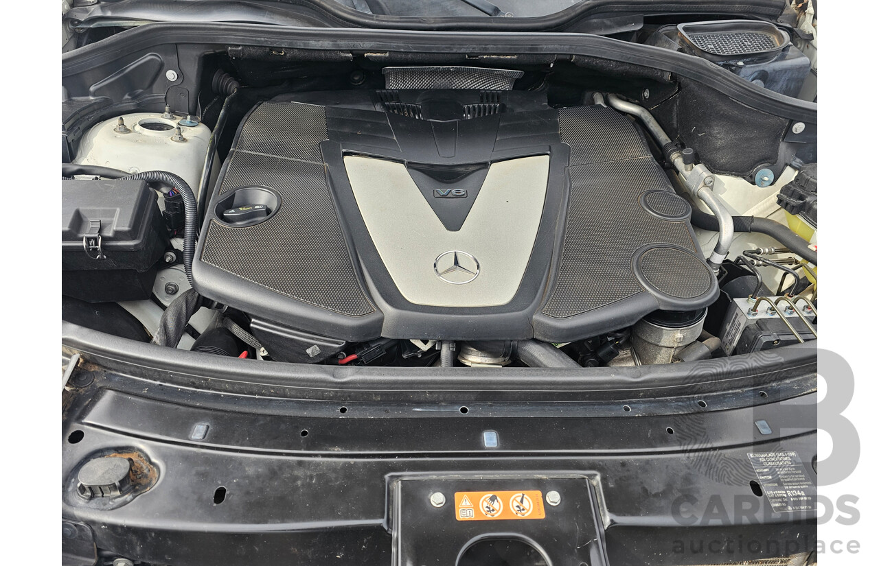 6/2010 Mercedes-Benz ML 300 CDI (4x4) W164 09 UPGRADE 4d Wagon White 3.0L