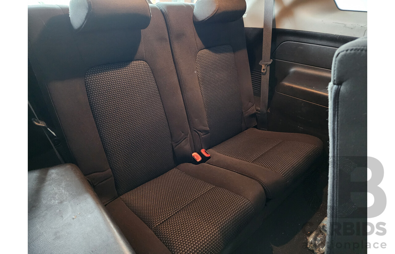 08/2012 Holden Captiva 7 SX (FWD) FWD CG SERIES II 4D Wagon Black 2.2L