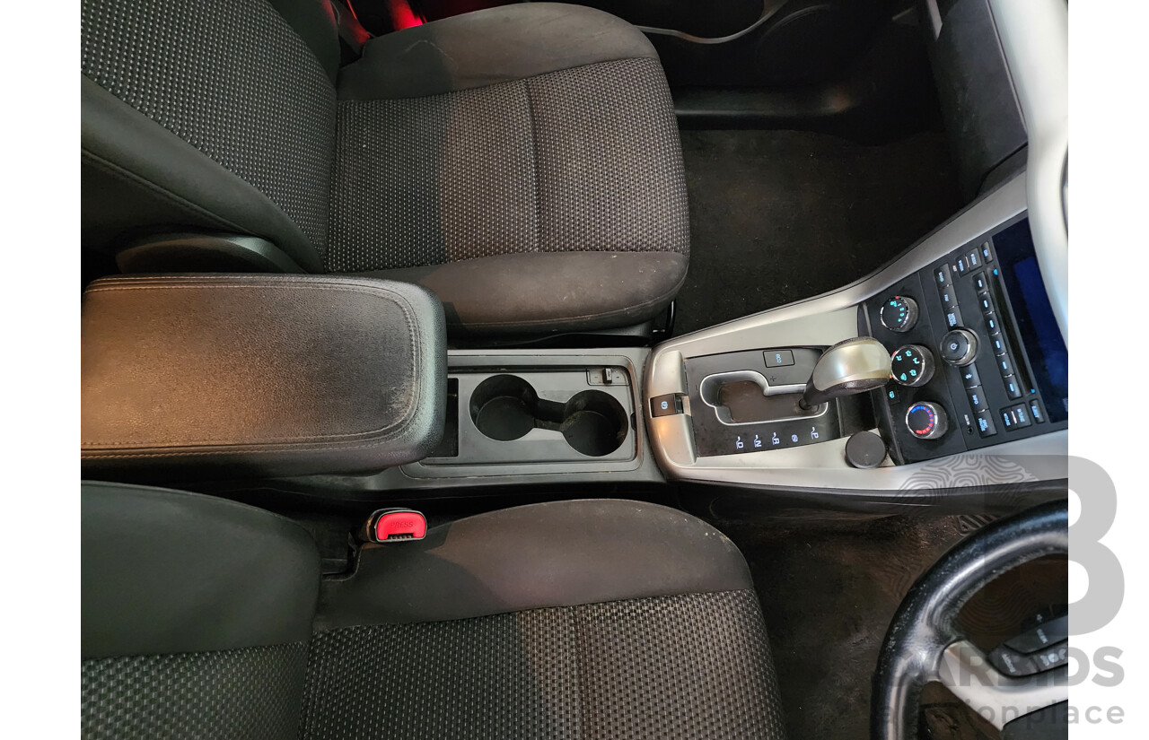 08/2012 Holden Captiva 7 SX (FWD) FWD CG SERIES II 4D Wagon Black 2.2L