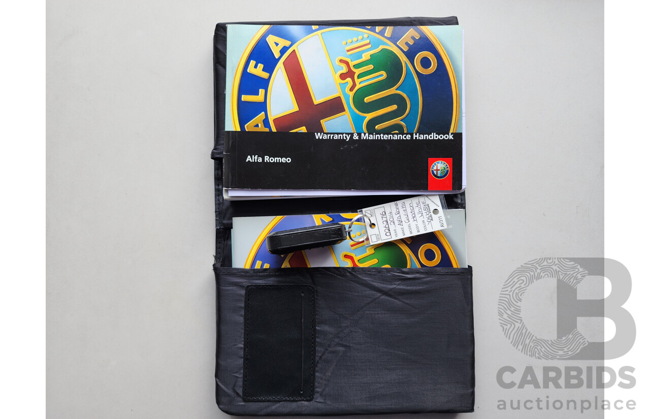 02/2014 Alfa Romeo Giulietta 1.4 FWD  5D Hatchback White 1.4L