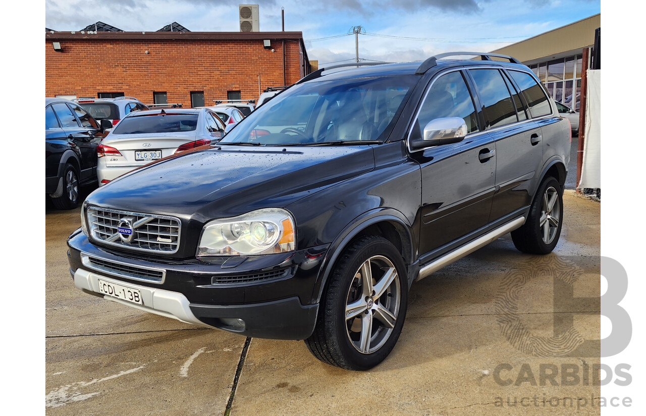 11/2011 Volvo Xc90 3.2 R-DESIGN AWD MY11 4D Wagon Black 3.2L