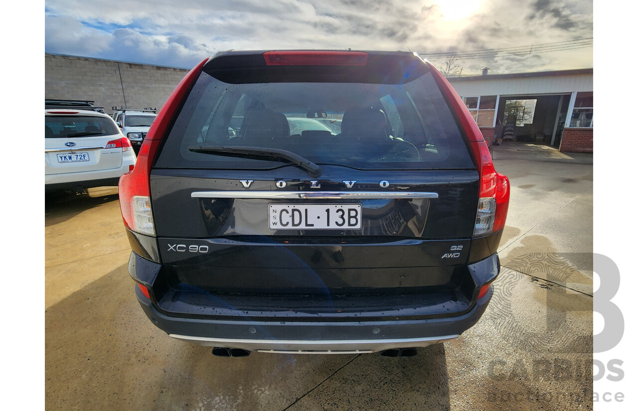 11/2011 Volvo Xc90 3.2 R-DESIGN AWD MY11 4D Wagon Black 3.2L