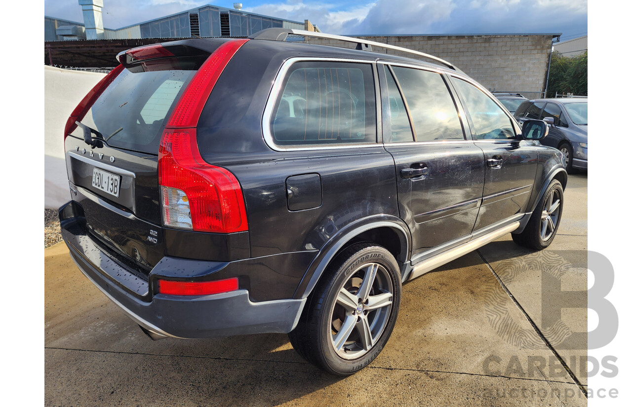 11/2011 Volvo Xc90 3.2 R-DESIGN AWD MY11 4D Wagon Black 3.2L