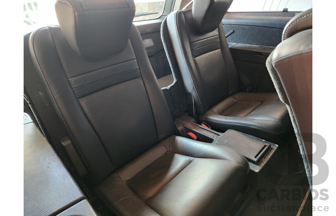 11/2011 Volvo Xc90 3.2 R-DESIGN AWD MY11 4D Wagon Black 3.2L