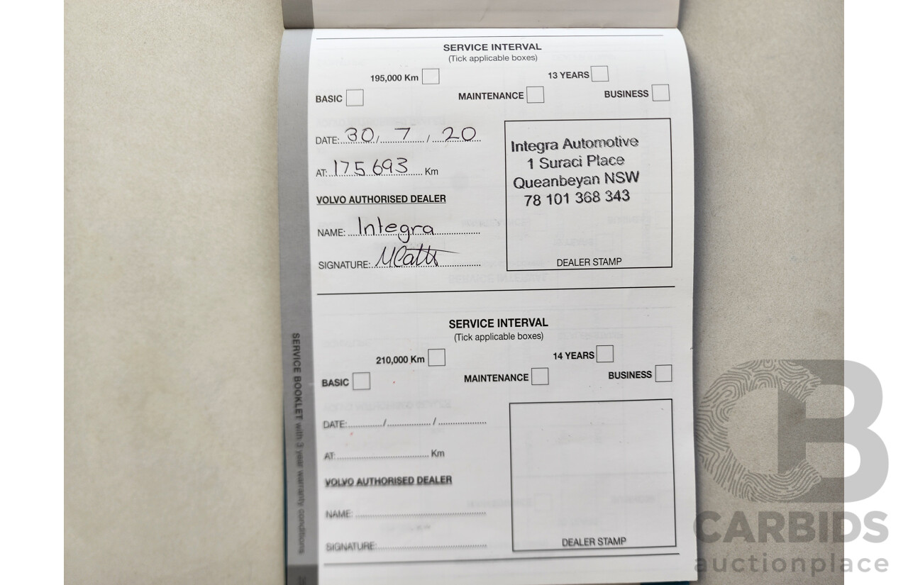 11/2011 Volvo Xc90 3.2 R-DESIGN AWD MY11 4D Wagon Black 3.2L