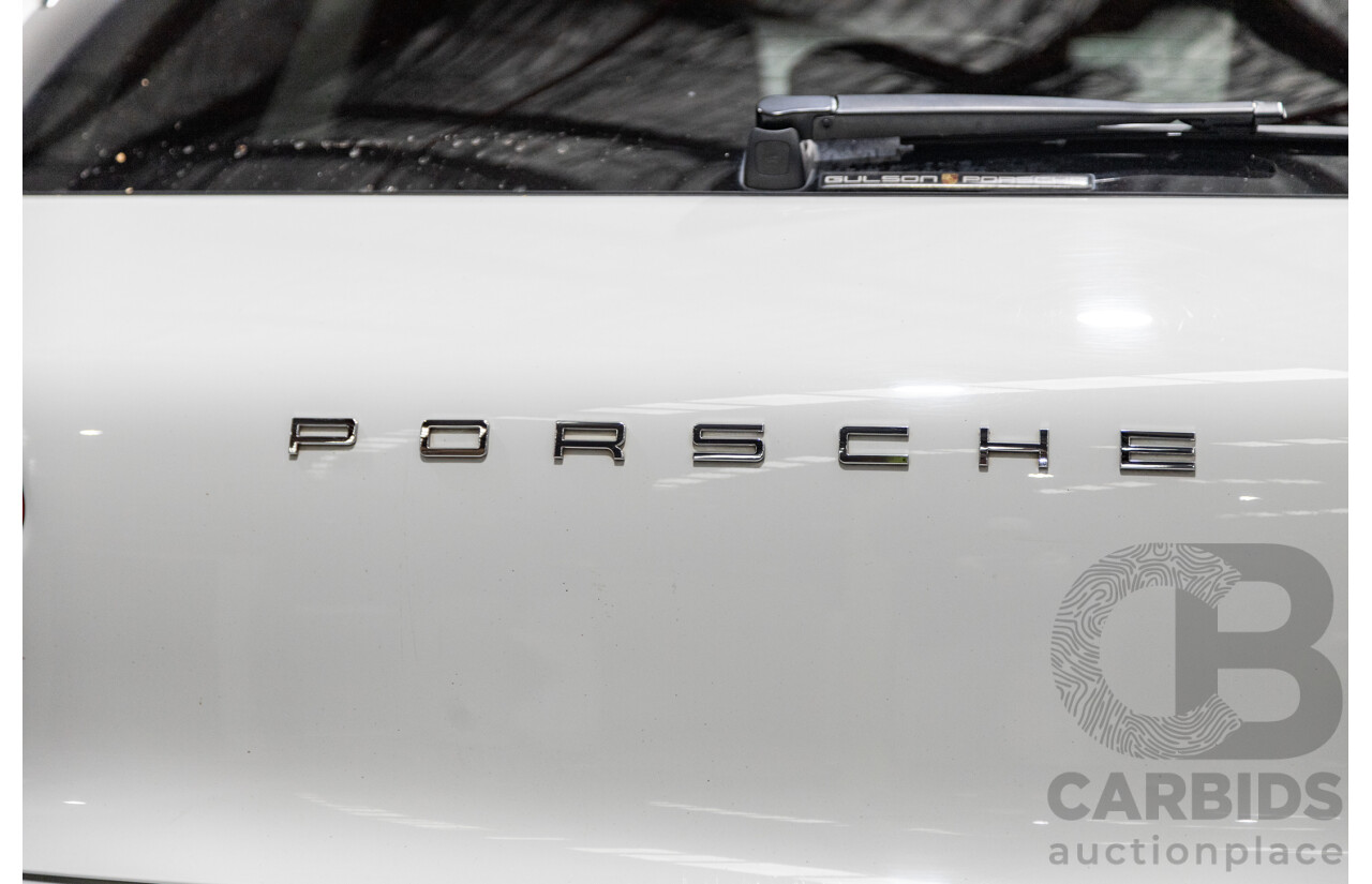 9/2015 Porsche Macan S Diesel (AWD) MY15 4d Wagon White Turbo Diesel V6 3.0L