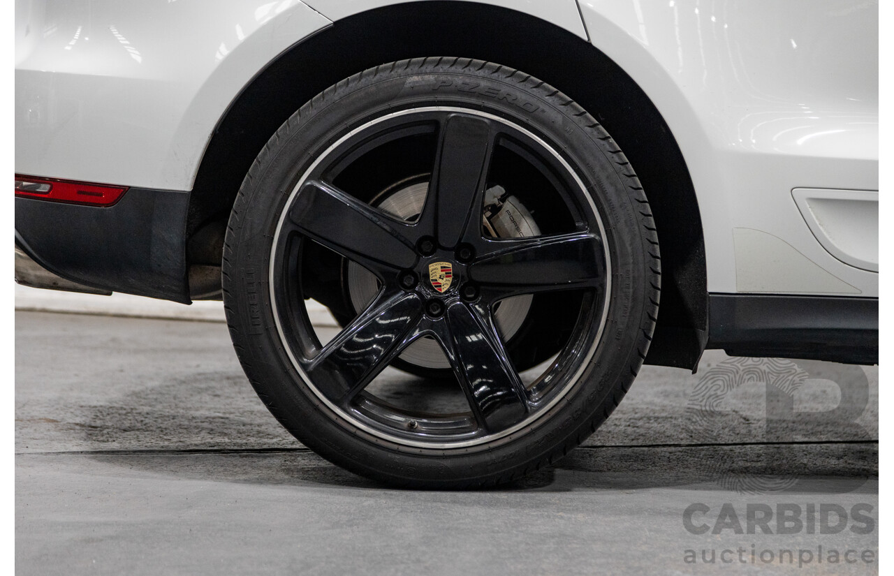 9/2015 Porsche Macan S Diesel (AWD) MY15 4d Wagon White Turbo Diesel V6 3.0L