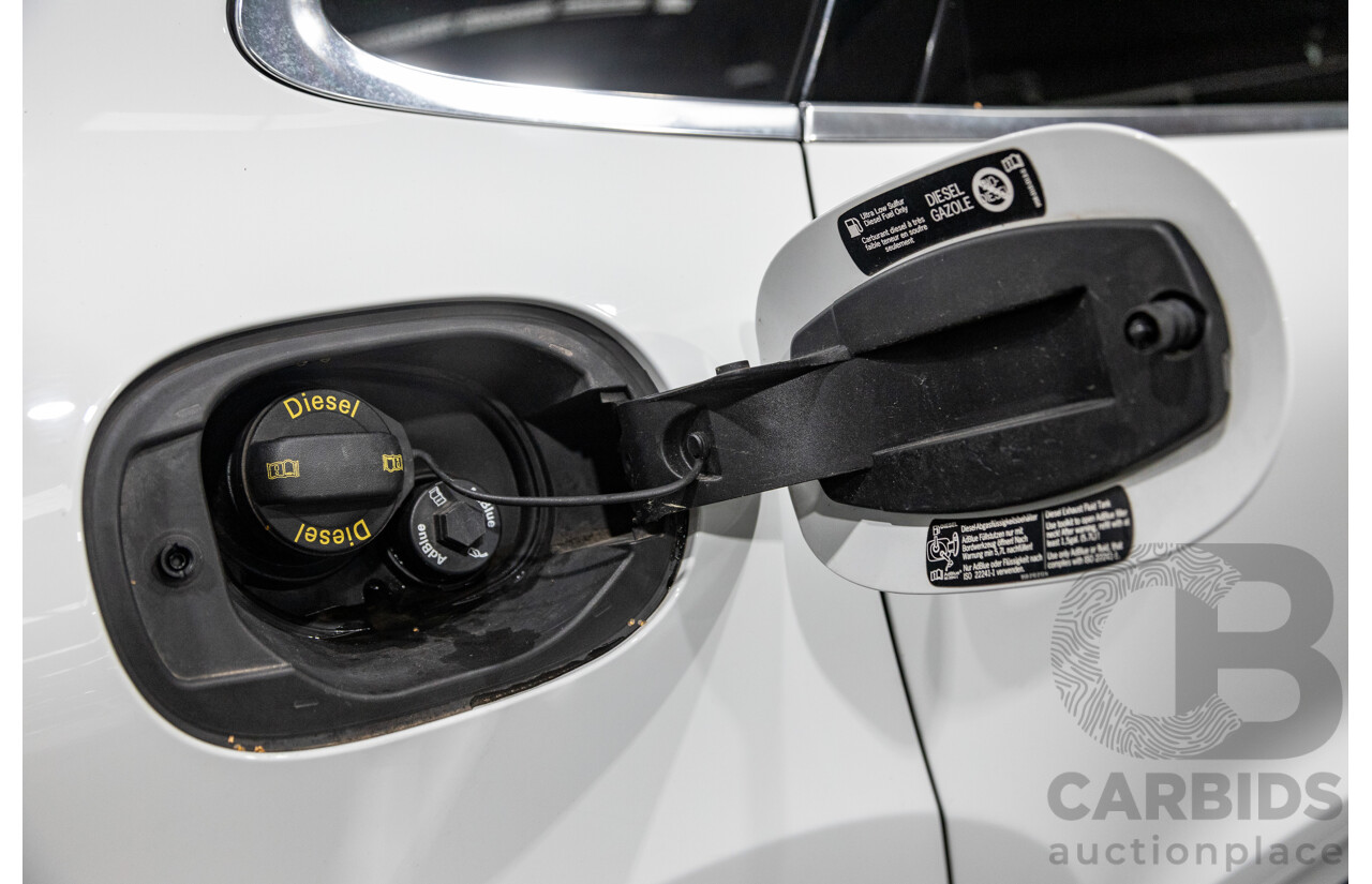 9/2015 Porsche Macan S Diesel (AWD) MY15 4d Wagon White Turbo Diesel V6 3.0L