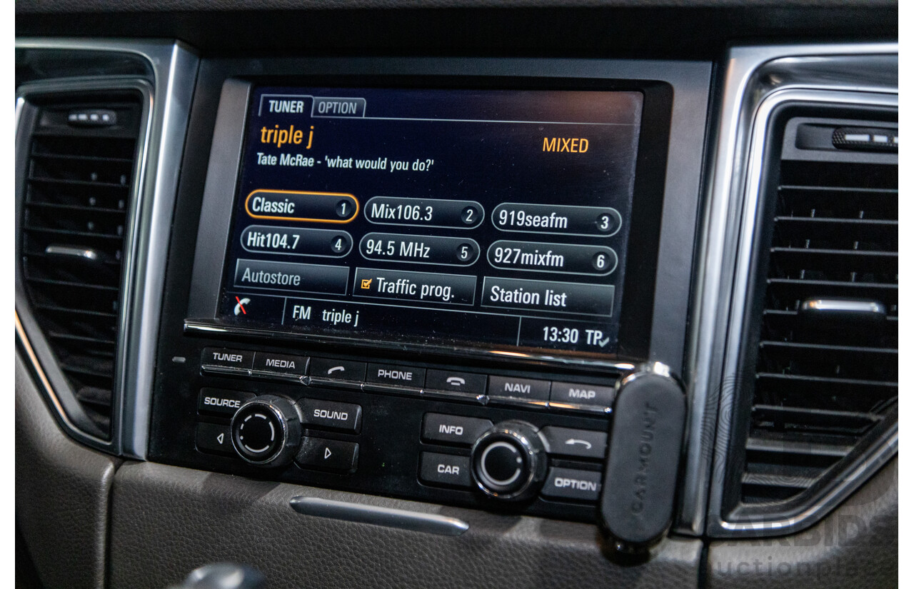 9/2015 Porsche Macan S Diesel (AWD) MY15 4d Wagon White Turbo Diesel V6 3.0L