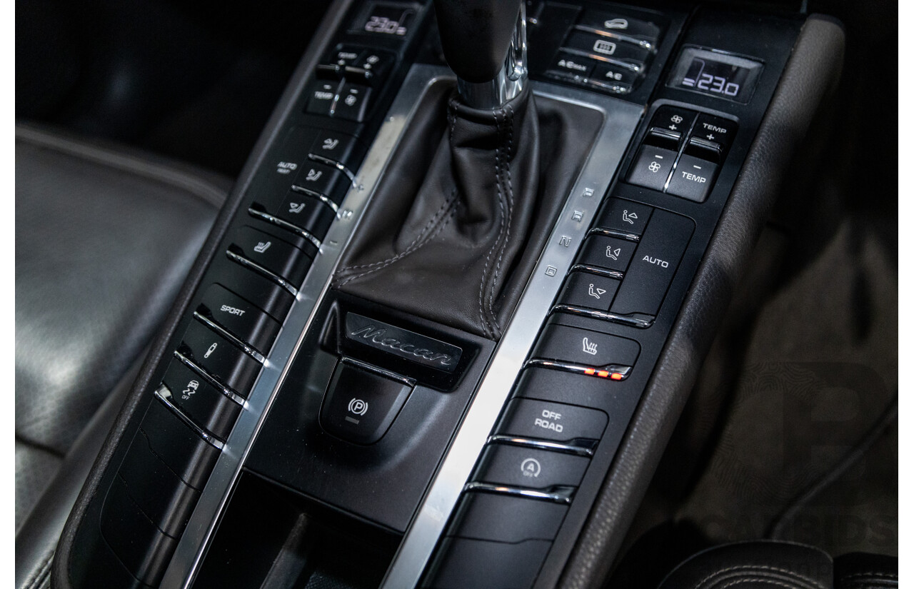 9/2015 Porsche Macan S Diesel (AWD) MY15 4d Wagon White Turbo Diesel V6 3.0L