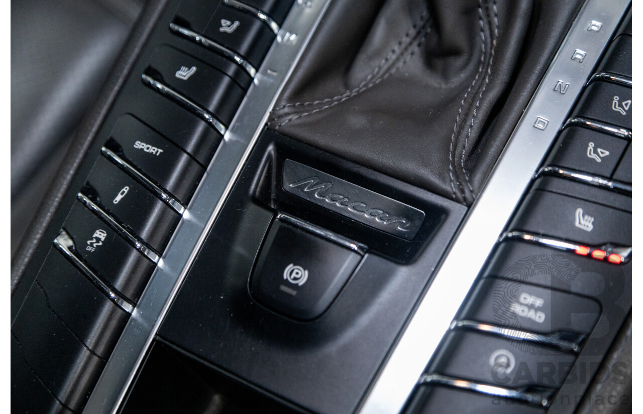 9/2015 Porsche Macan S Diesel (AWD) MY15 4d Wagon White Turbo Diesel V6 3.0L