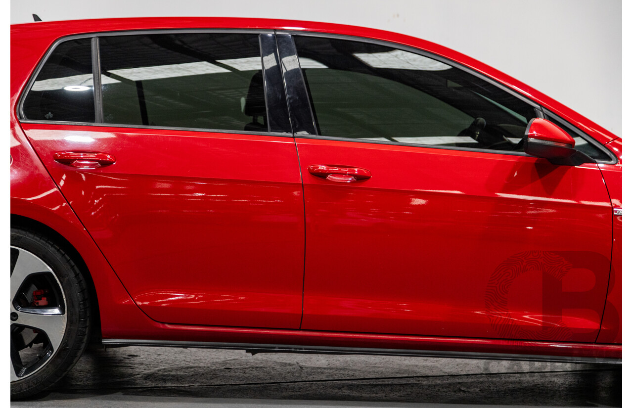 11/2013 Volkswagen Golf GTi AU MK7 MY14 5d Hatchback Tornado Red Turbo 2.0L