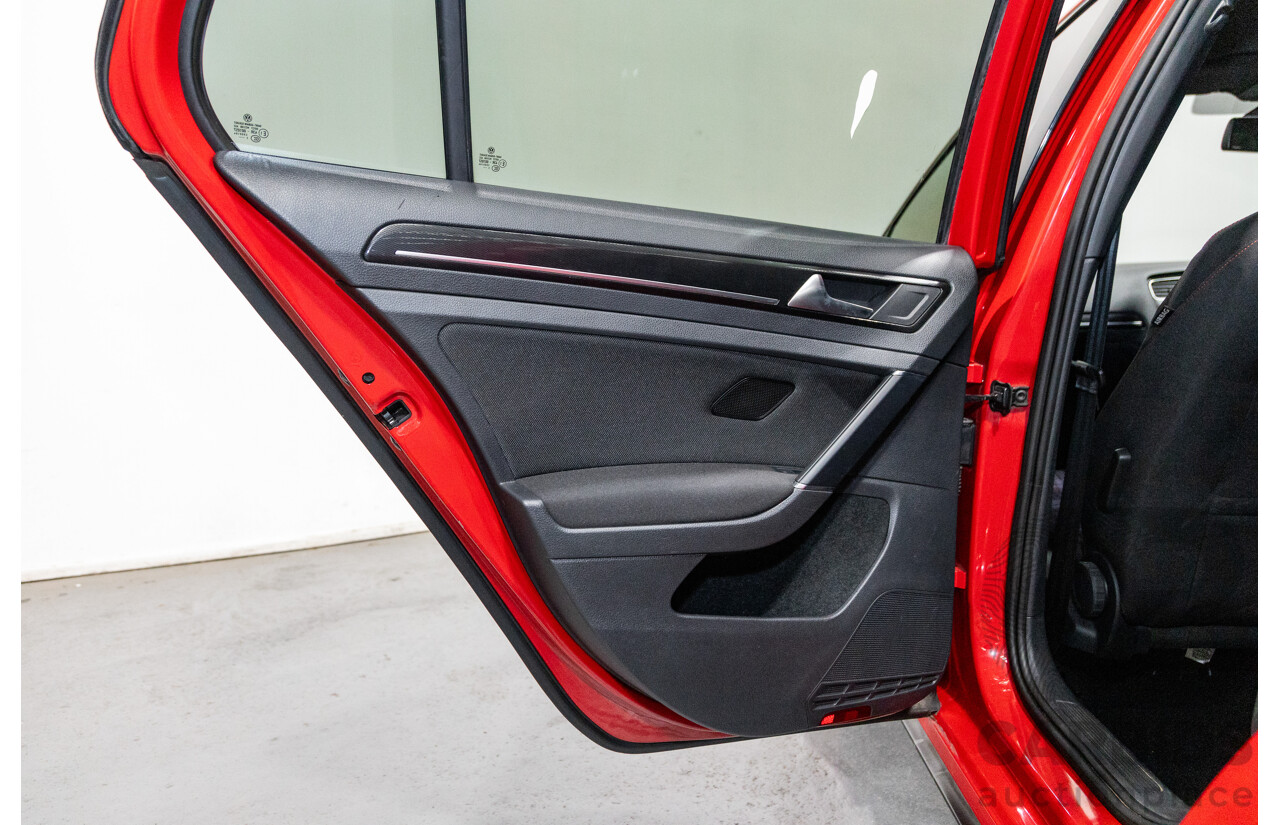 11/2013 Volkswagen Golf GTi AU MK7 MY14 5d Hatchback Tornado Red Turbo 2.0L