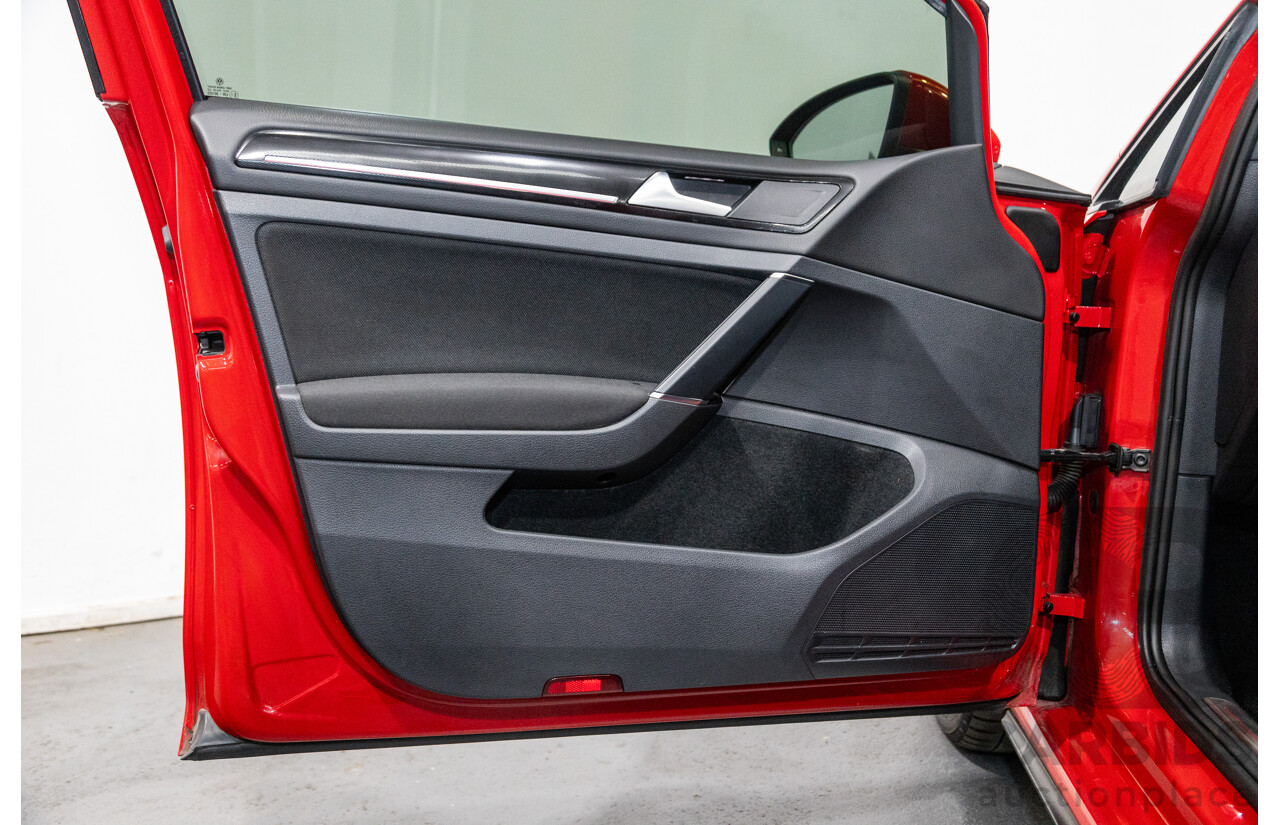 11/2013 Volkswagen Golf GTi AU MK7 MY14 5d Hatchback Tornado Red Turbo 2.0L