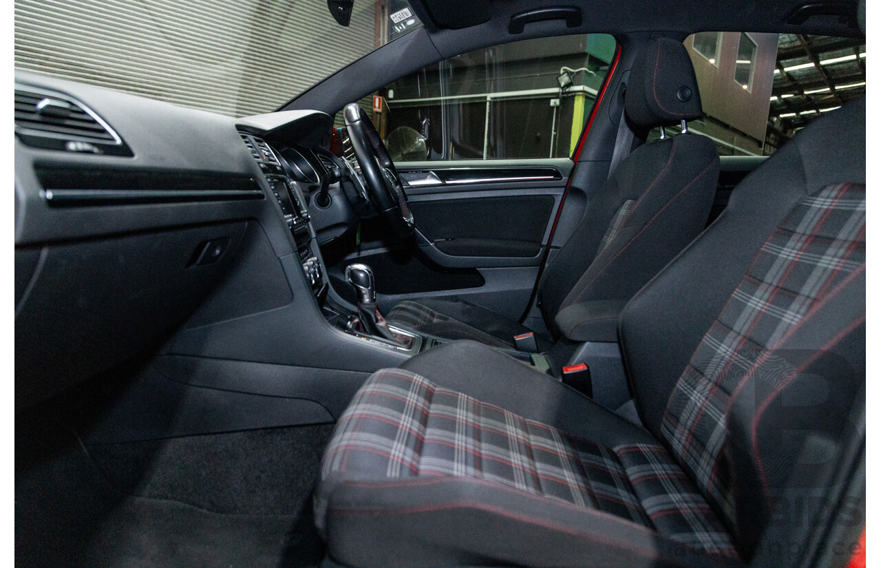 11/2013 Volkswagen Golf GTi AU MK7 MY14 5d Hatchback Tornado Red Turbo 2.0L