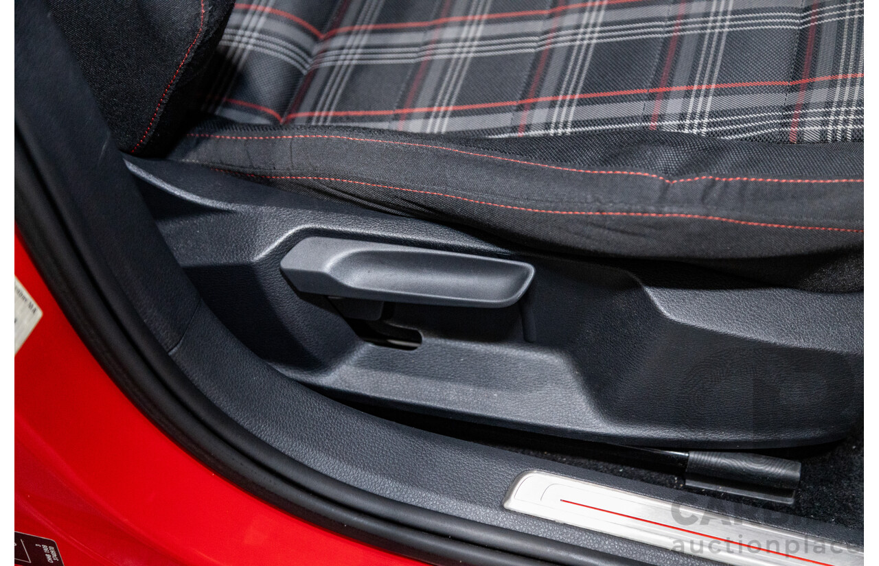 11/2013 Volkswagen Golf GTi AU MK7 MY14 5d Hatchback Tornado Red Turbo 2.0L
