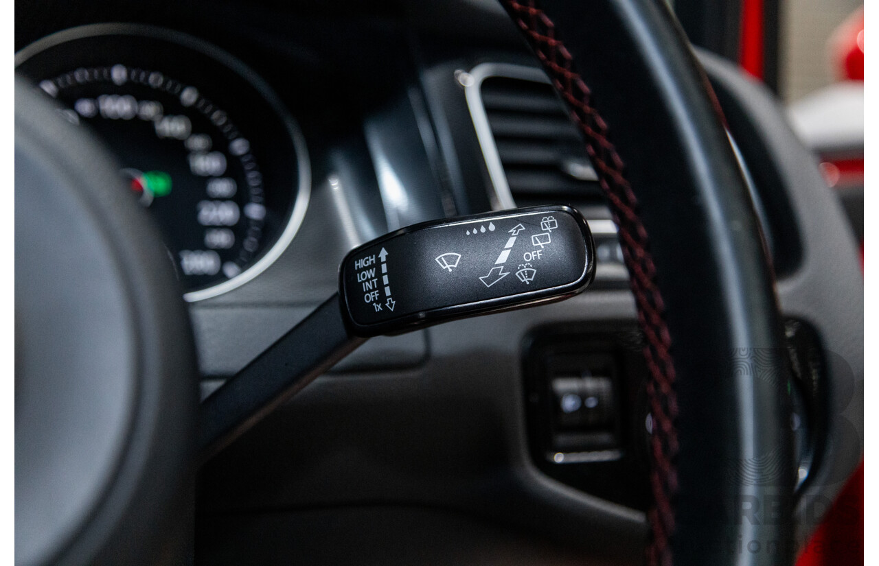 11/2013 Volkswagen Golf GTi AU MK7 MY14 5d Hatchback Tornado Red Turbo 2.0L