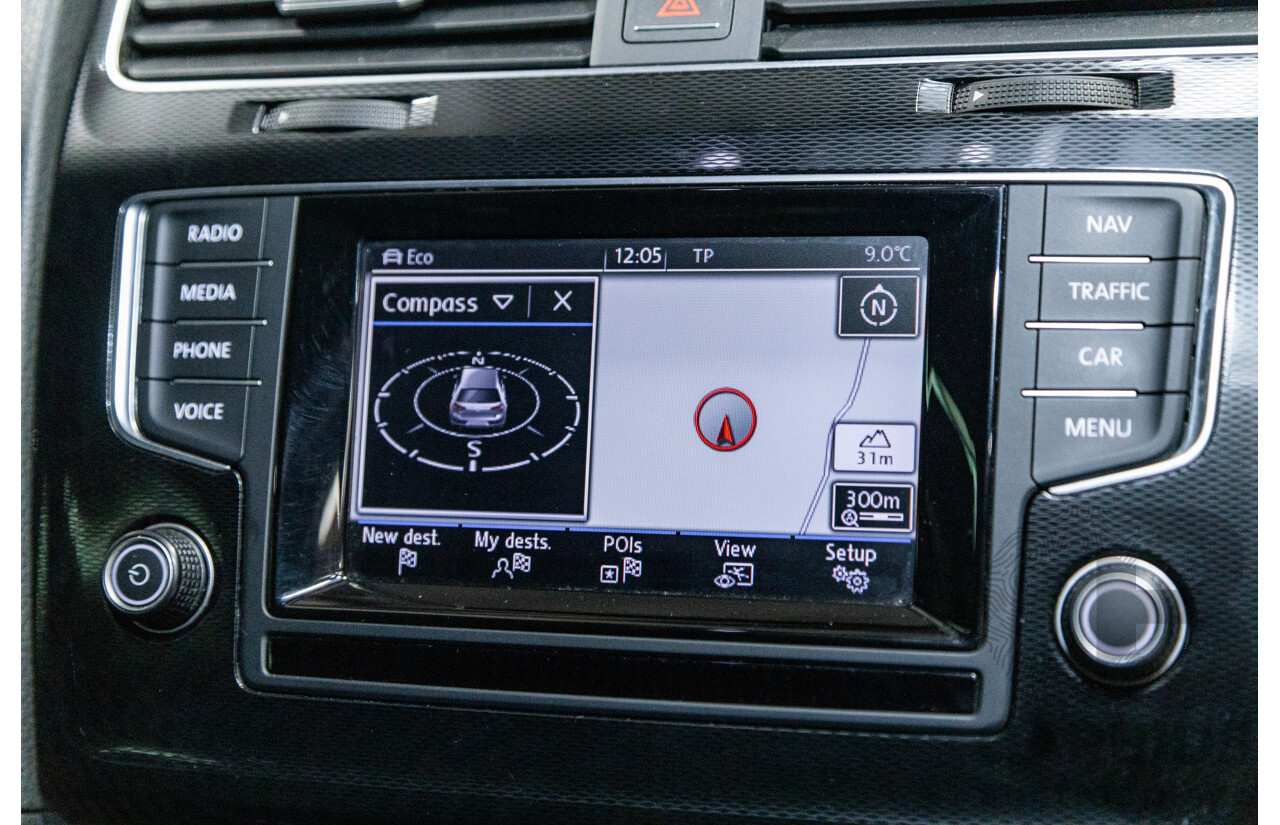 11/2013 Volkswagen Golf GTi AU MK7 MY14 5d Hatchback Tornado Red Turbo 2.0L