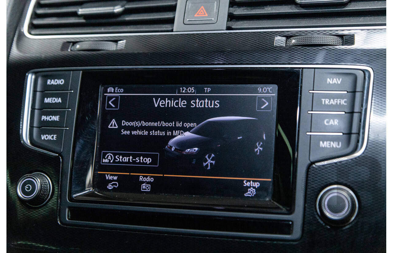 11/2013 Volkswagen Golf GTi AU MK7 MY14 5d Hatchback Tornado Red Turbo 2.0L