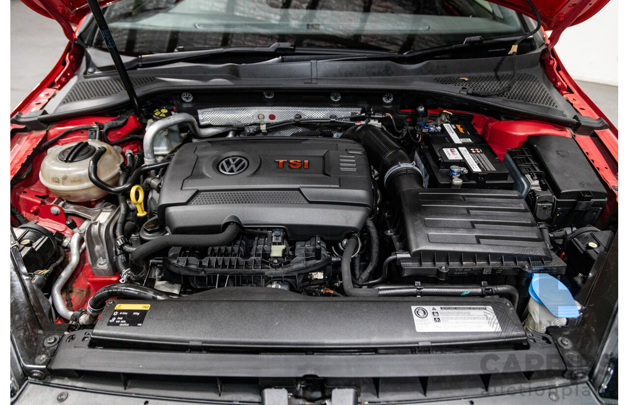 11/2013 Volkswagen Golf GTi AU MK7 MY14 5d Hatchback Tornado Red Turbo 2.0L