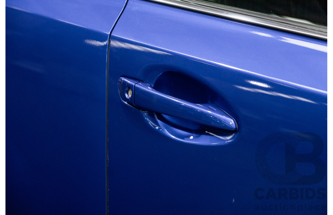 5/2013 Lexus CT 200h Hybrid F-Sport ZWA10R MY13 Upgrade 5d Hatchback Flame Blue Hybrid 1.8L