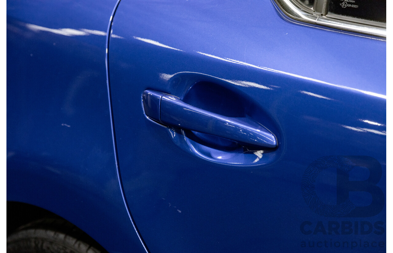 5/2013 Lexus CT 200h Hybrid F-Sport ZWA10R MY13 Upgrade 5d Hatchback Flame Blue Hybrid 1.8L