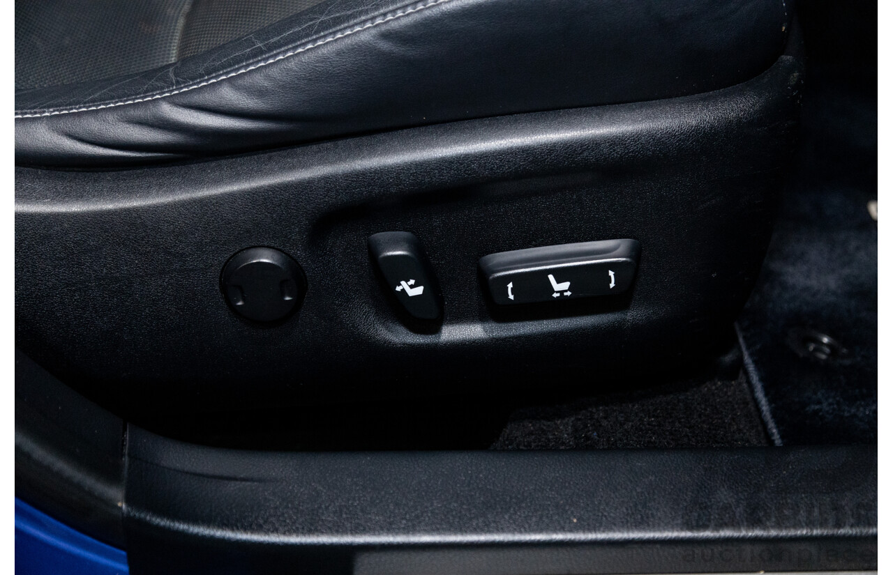 5/2013 Lexus CT 200h Hybrid F-Sport ZWA10R MY13 Upgrade 5d Hatchback Flame Blue Hybrid 1.8L