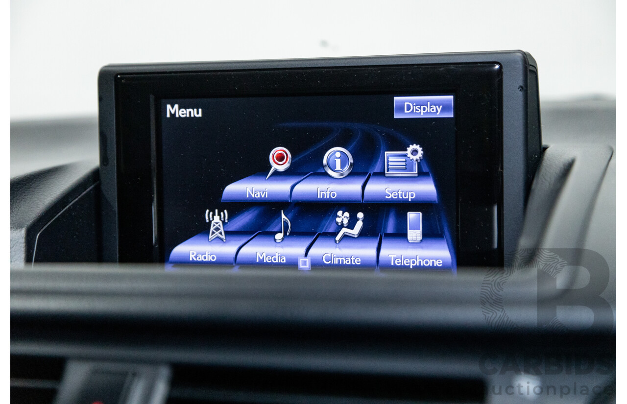 5/2013 Lexus CT 200h Hybrid F-Sport ZWA10R MY13 Upgrade 5d Hatchback Flame Blue Hybrid 1.8L