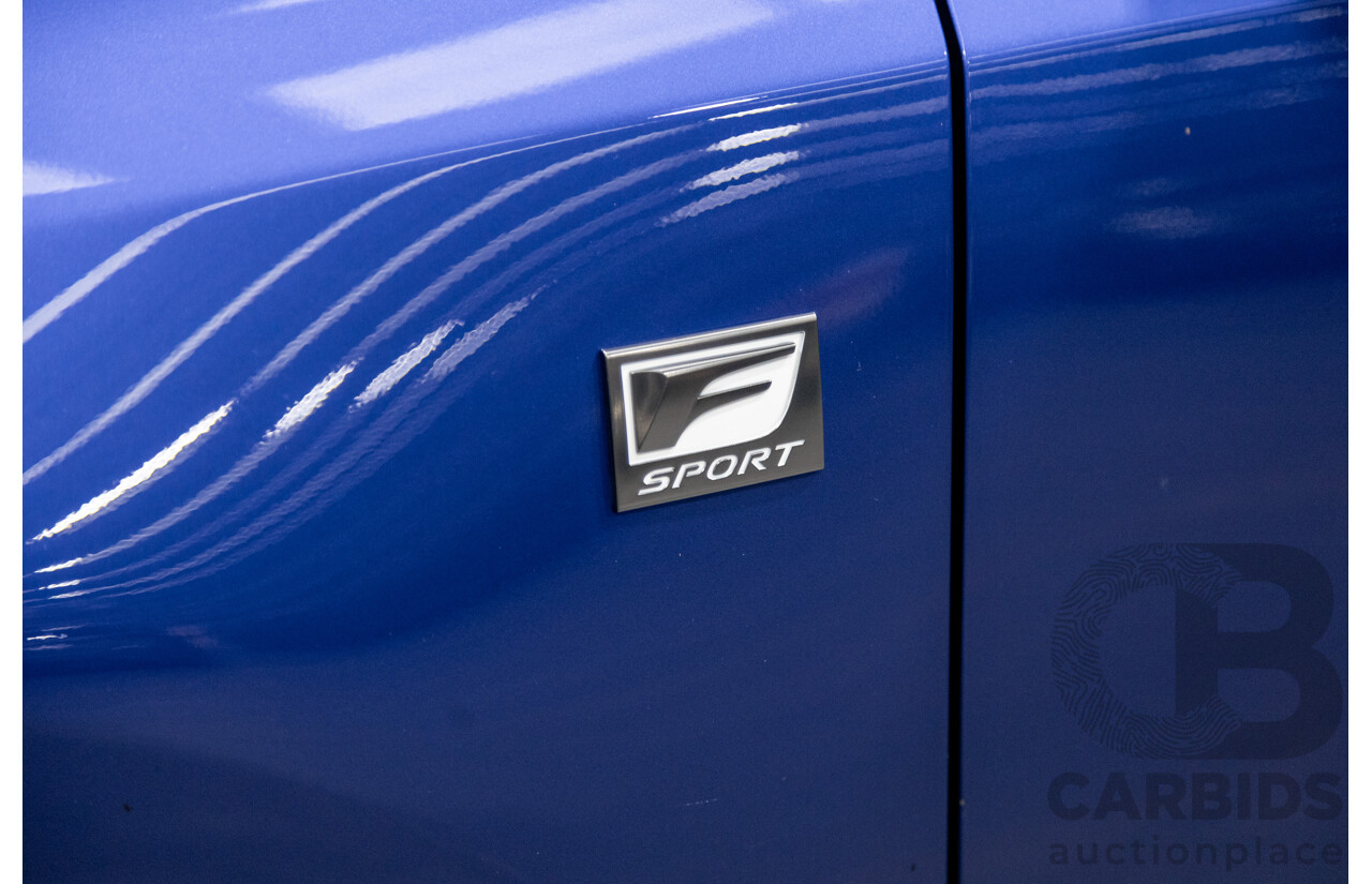 5/2013 Lexus CT 200h Hybrid F-Sport ZWA10R MY13 Upgrade 5d Hatchback Flame Blue Hybrid 1.8L