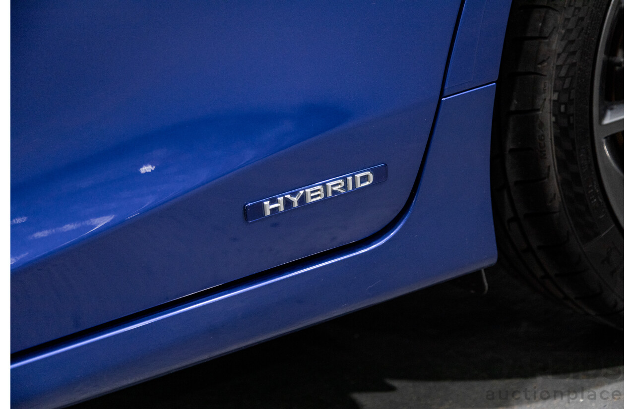5/2013 Lexus CT 200h Hybrid F-Sport ZWA10R MY13 Upgrade 5d Hatchback Flame Blue Hybrid 1.8L