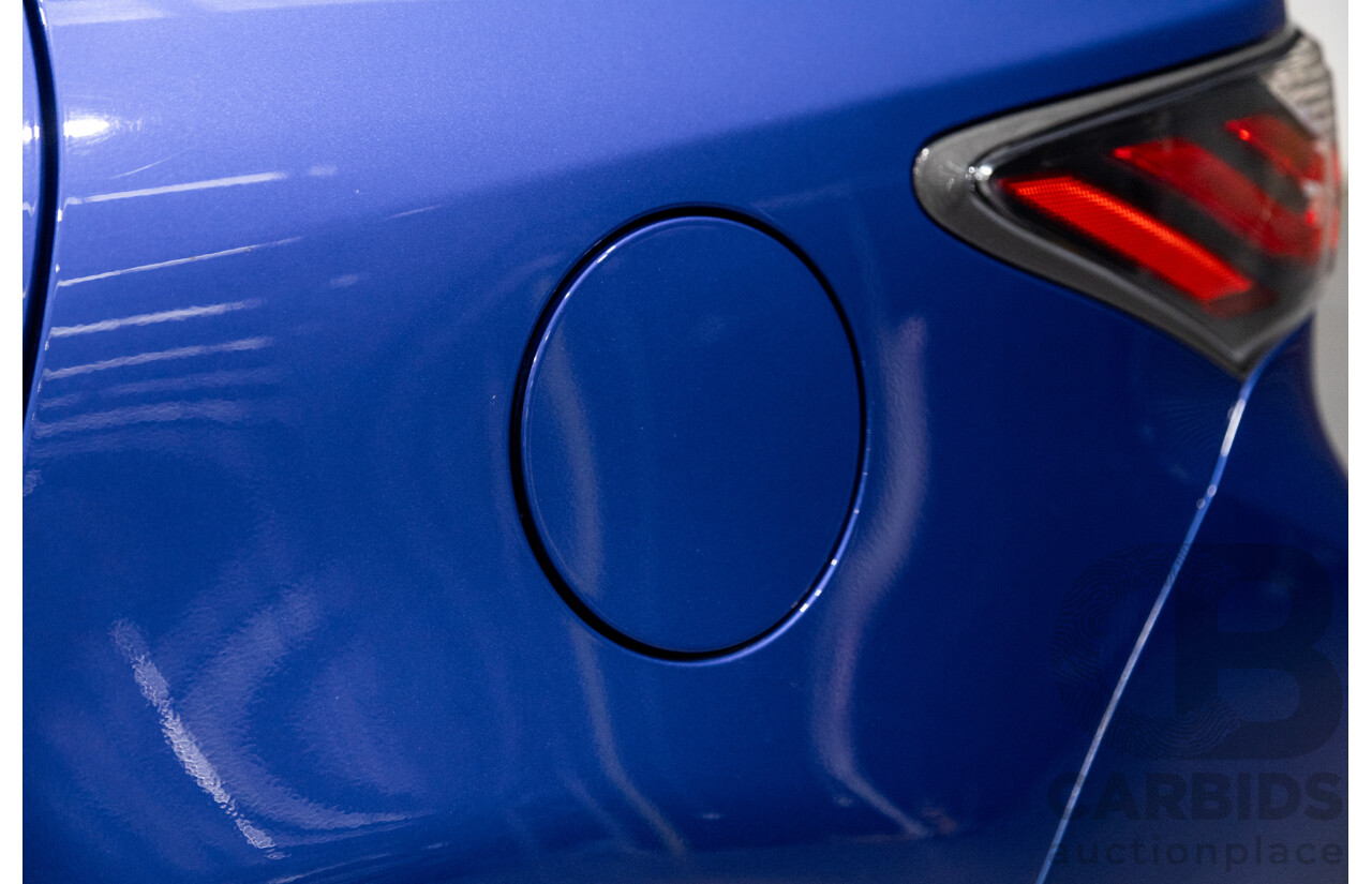 5/2013 Lexus CT 200h Hybrid F-Sport ZWA10R MY13 Upgrade 5d Hatchback Flame Blue Hybrid 1.8L