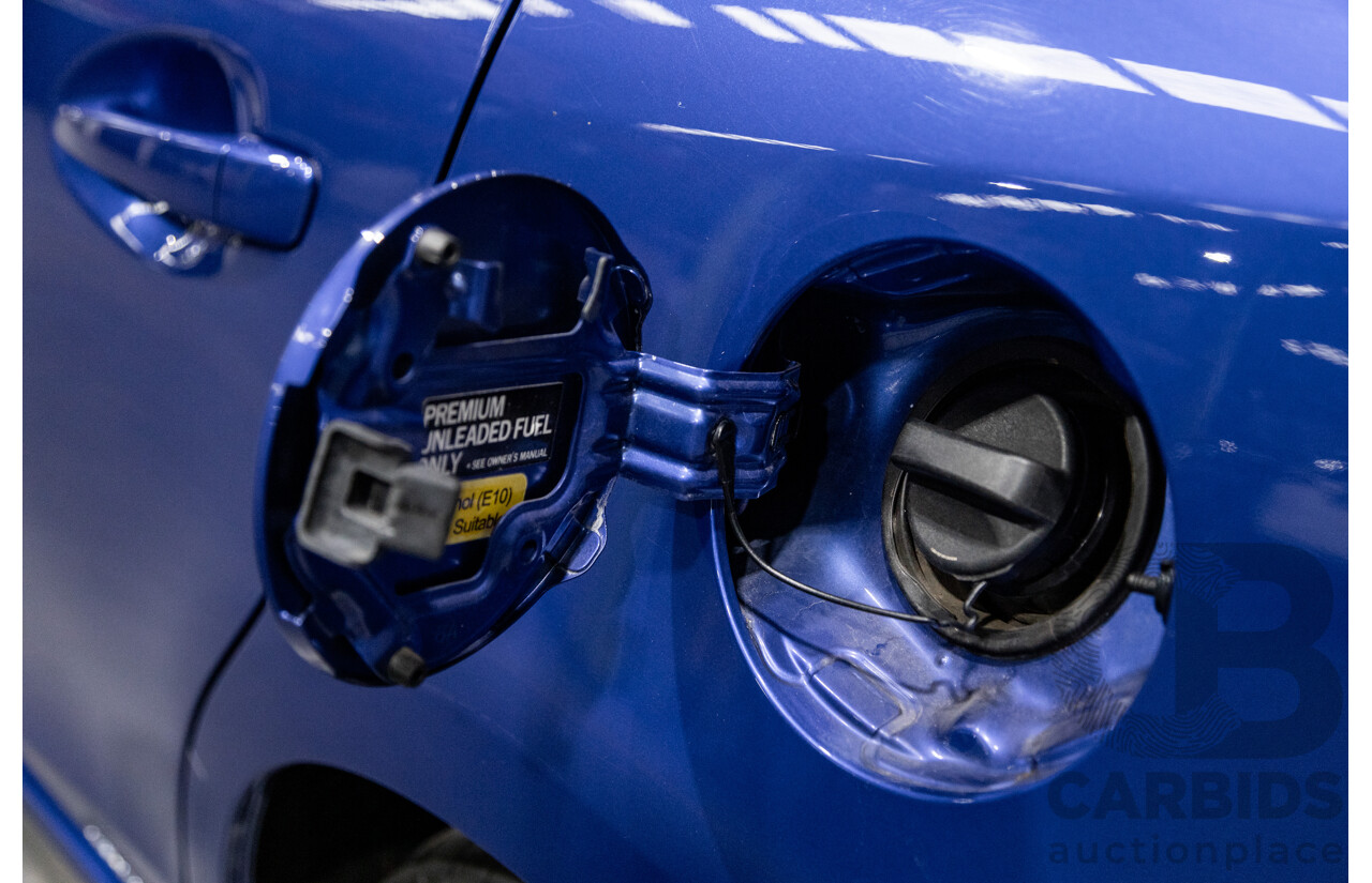 5/2013 Lexus CT 200h Hybrid F-Sport ZWA10R MY13 Upgrade 5d Hatchback Flame Blue Hybrid 1.8L