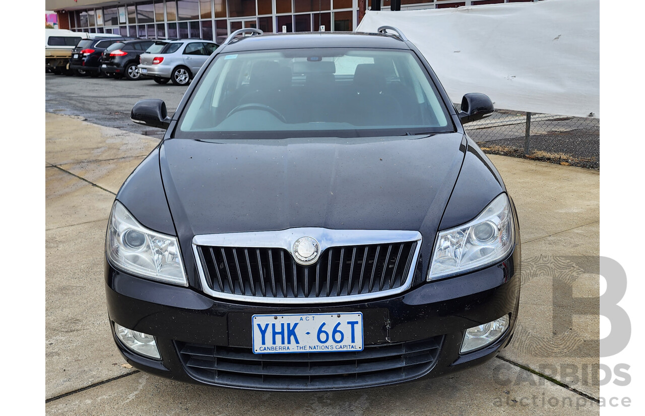 01/2011 Skoda Octavia 1.8 TSI FWD 1Z MY09 4D Wagon Black 1.8L