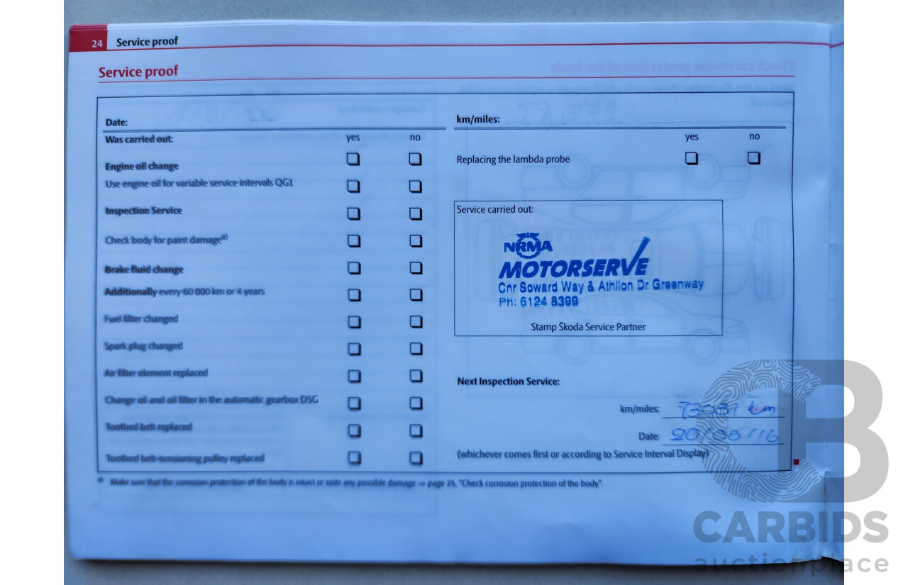 01/2011 Skoda Octavia 1.8 TSI FWD 1Z MY09 4D Wagon Black 1.8L