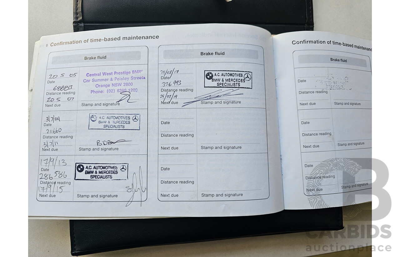 8/2003 Bmw X5 3.0d E53 4d Wagon White 2.9L