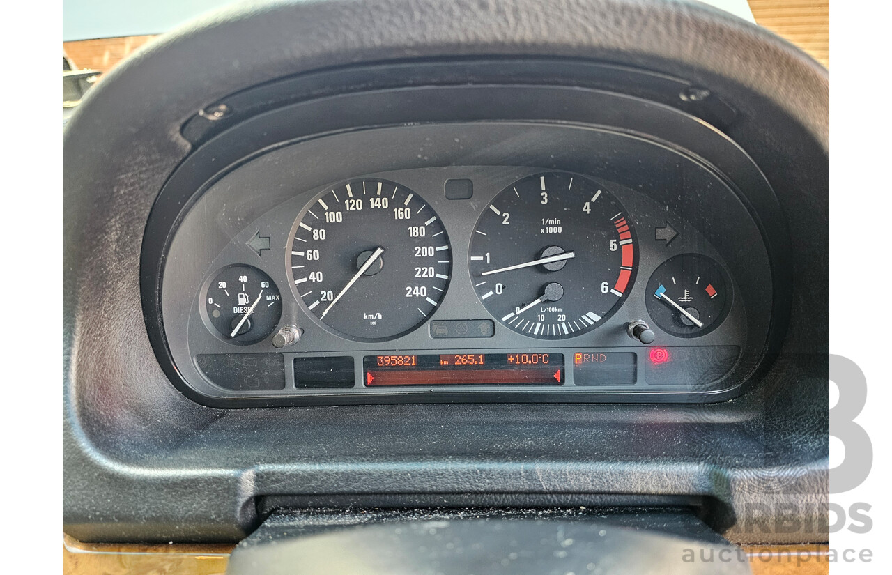 8/2003 Bmw X5 3.0d E53 4d Wagon White 2.9L