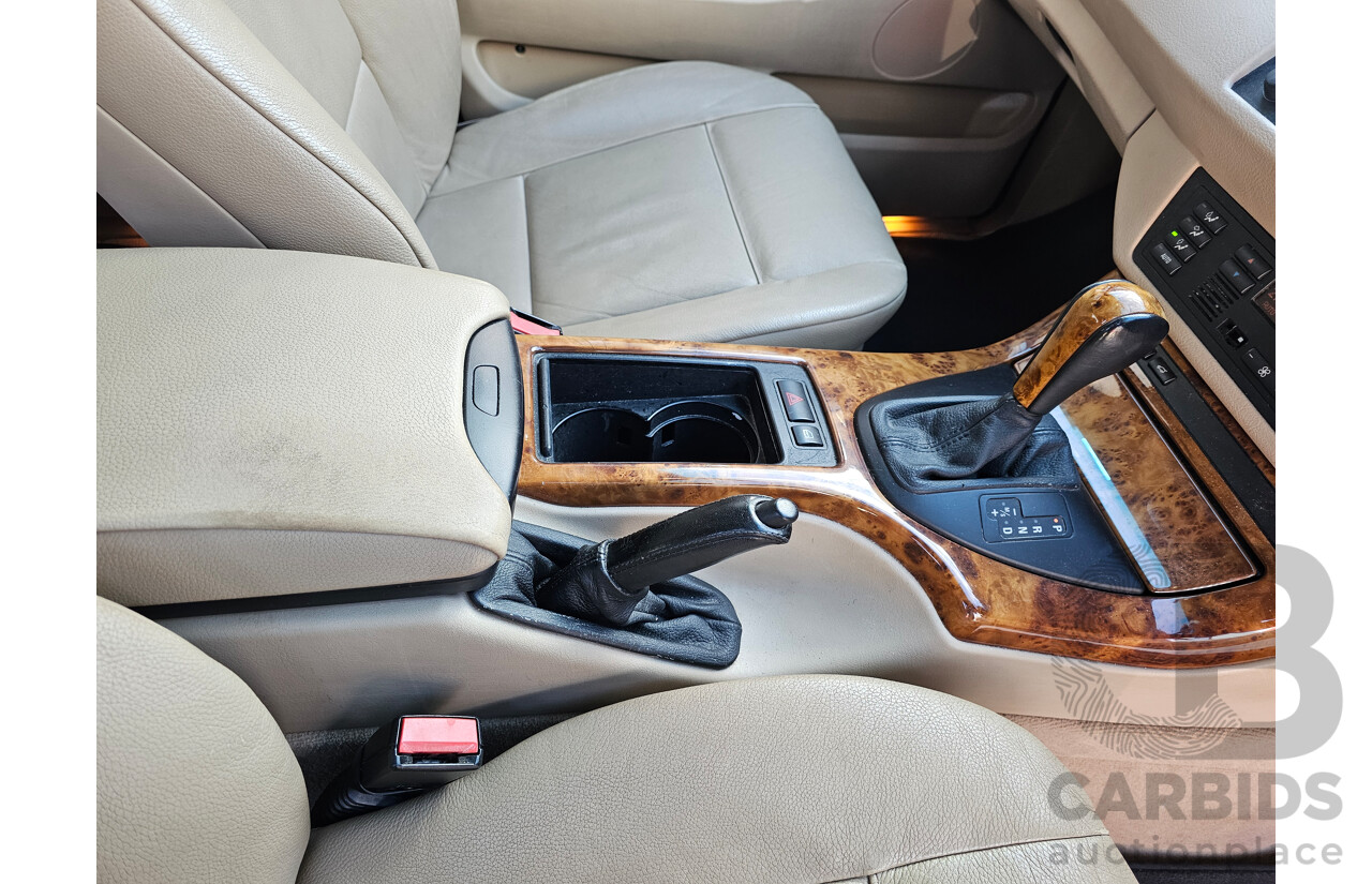 8/2003 Bmw X5 3.0d E53 4d Wagon White 2.9L