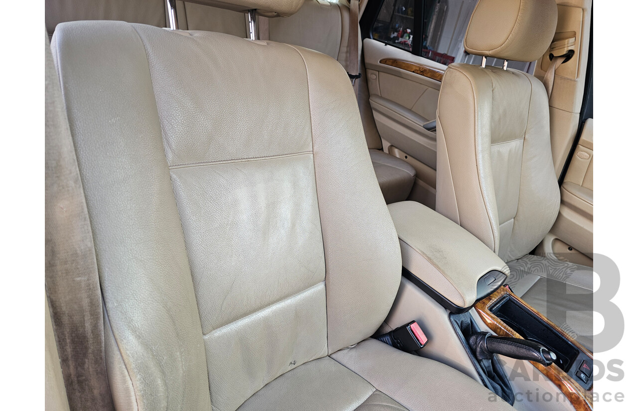 8/2003 Bmw X5 3.0d E53 4d Wagon White 2.9L