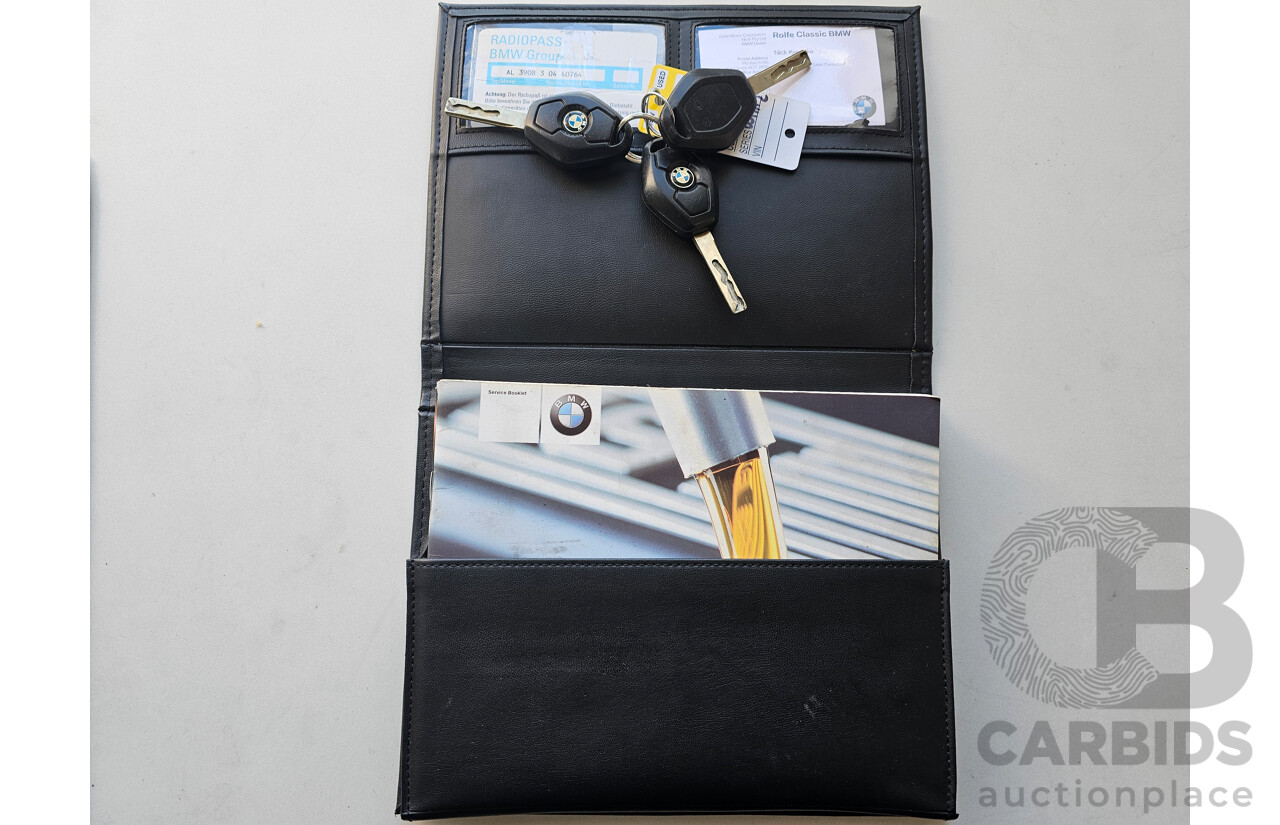 8/2003 Bmw X5 3.0d E53 4d Wagon White 2.9L